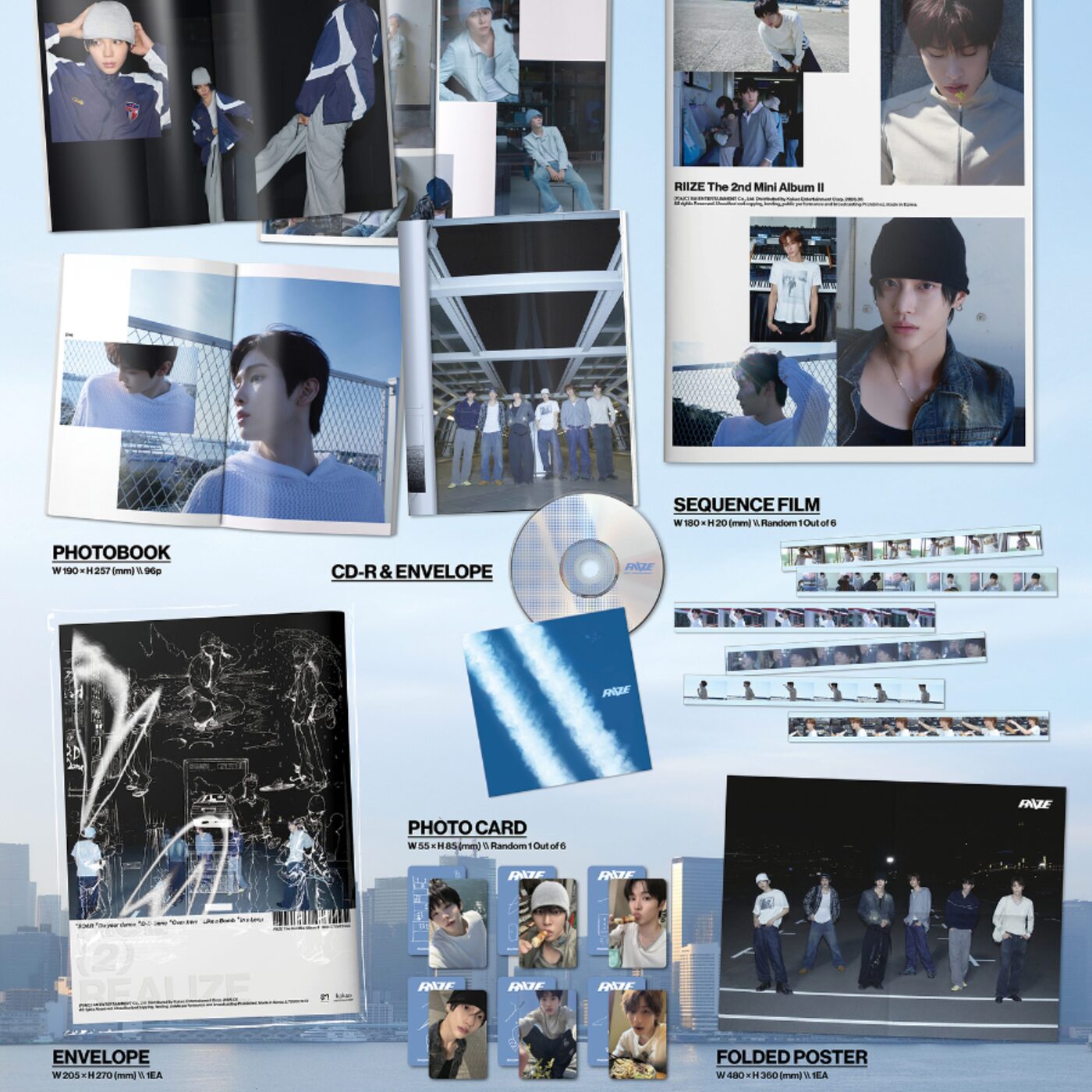 RIIZE - 2nd Mini Album [II] (Photobook Ver.) - Music - Shop - NEOE